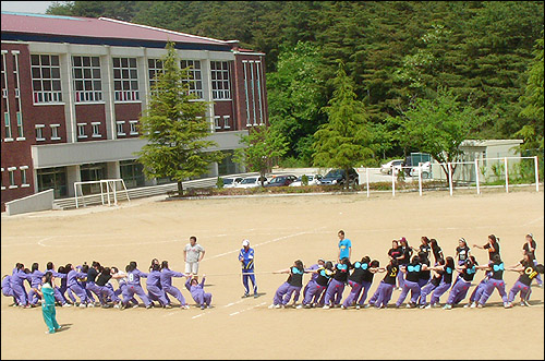 학급별 줄다리기 